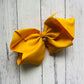 Hair Bow - Yellow Large