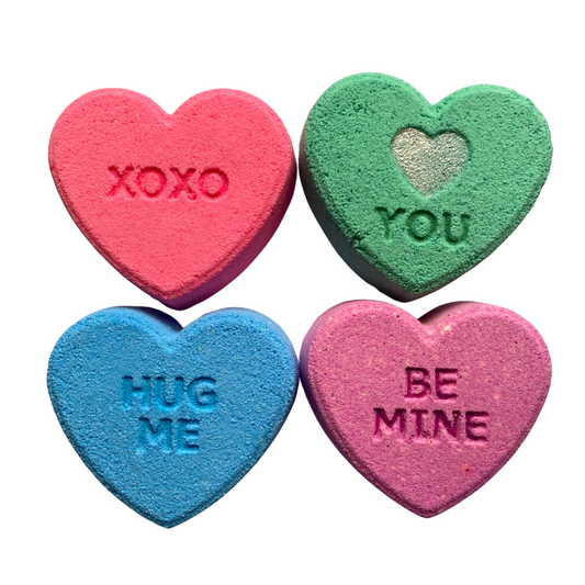 Bath Bomb - Conversation Heart Set