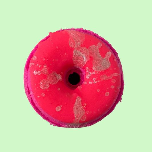 Bath Bomb - Watermelon Lemonade Donut