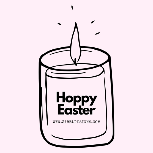 Candle - Hoppy Easter