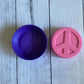 Bath Bomb Mould - Peace Sign