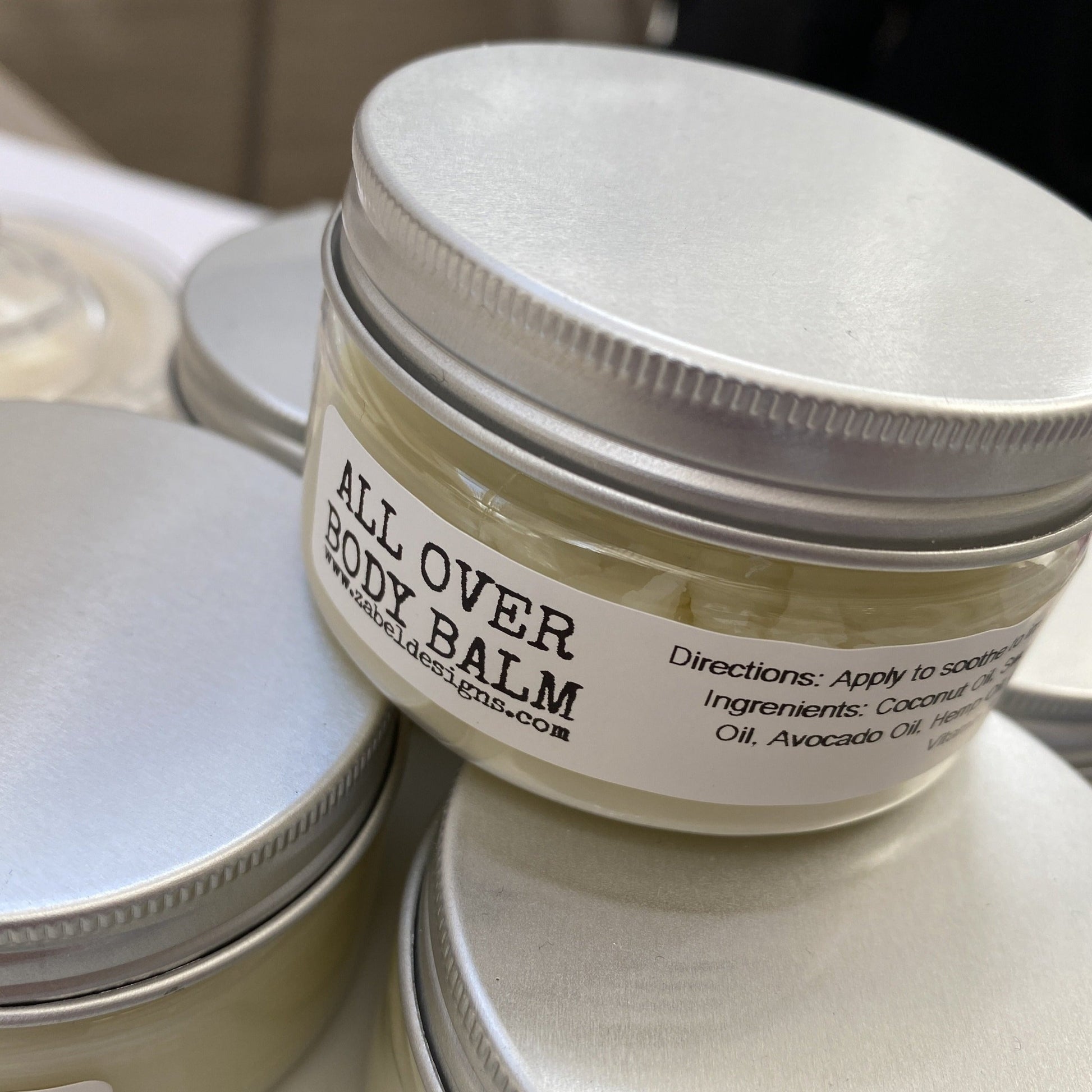Bare body balm. Designed with hempseed and tea tree to help sooth sensitive skin.  