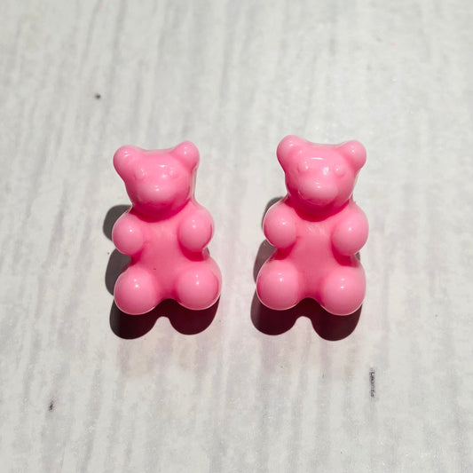 Gummy bear earrings. 